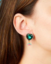 Load image into Gallery viewer, Candy Heart Clip-On Earrings