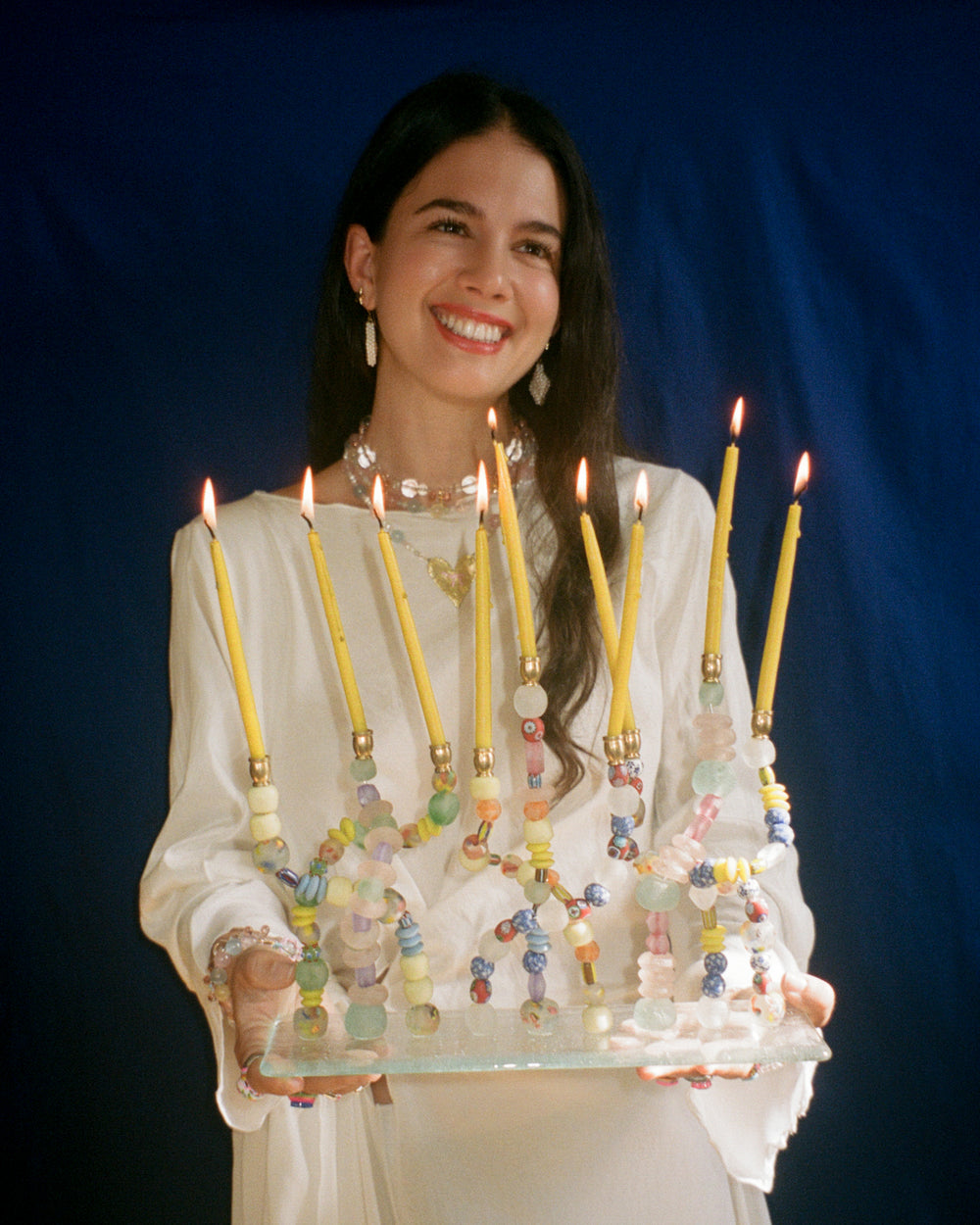 Beeswax Menorah Candles