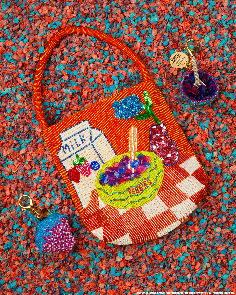 Tutti-Fruity Berry Bag Charm