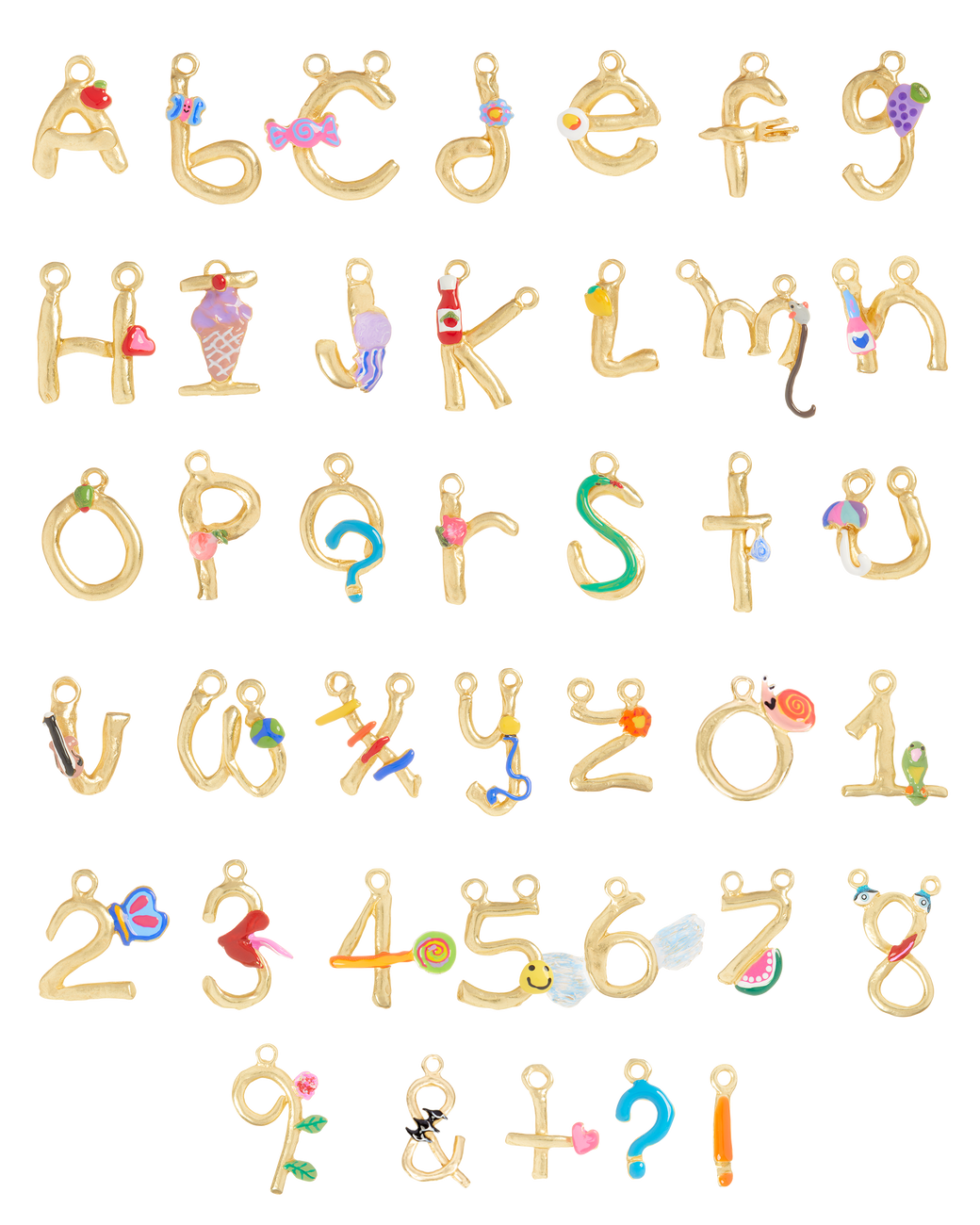 *Make Your Own* Spells & Numbers Belly Chain