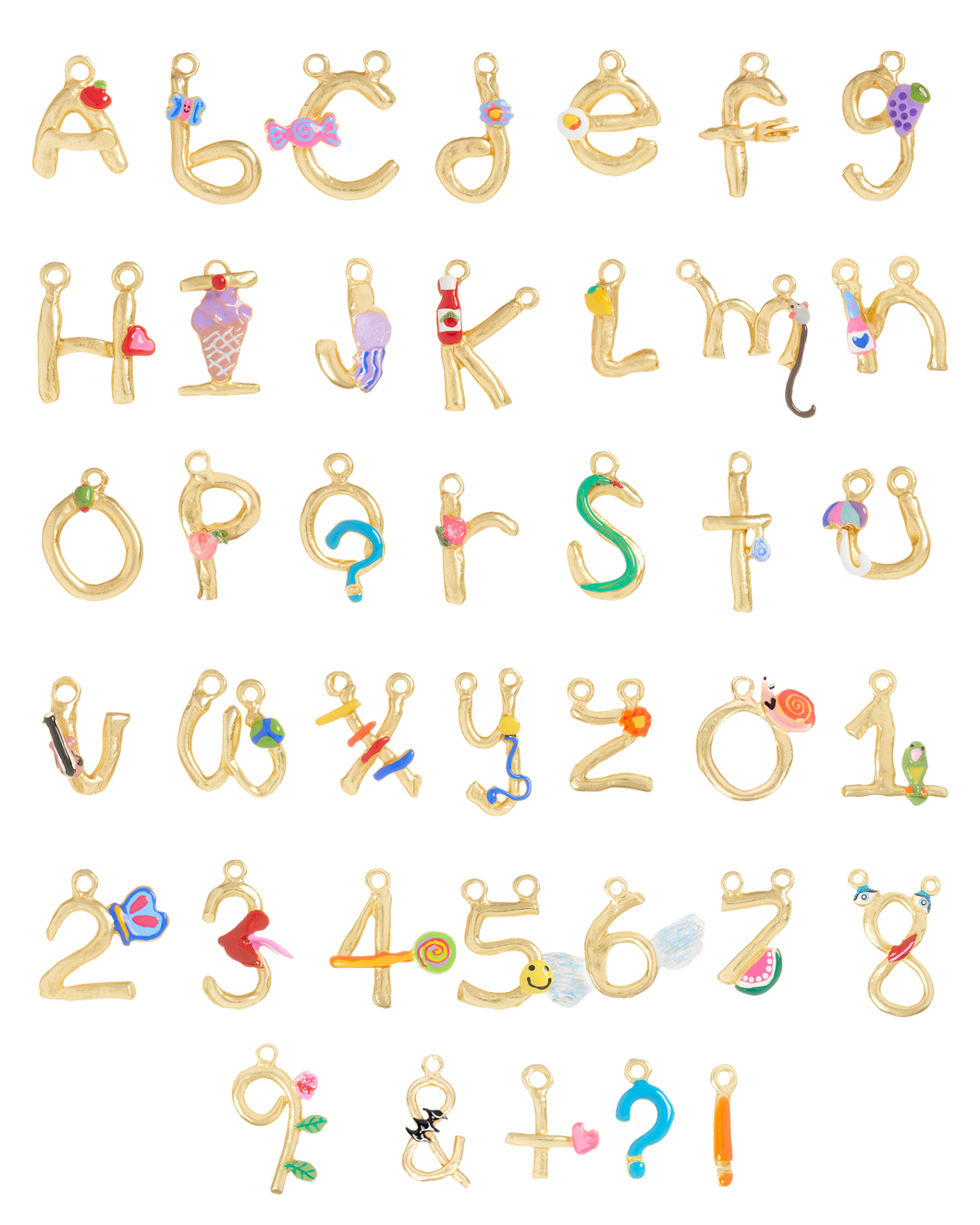 *Make Your Own* Spells & Numbers Belly Chain