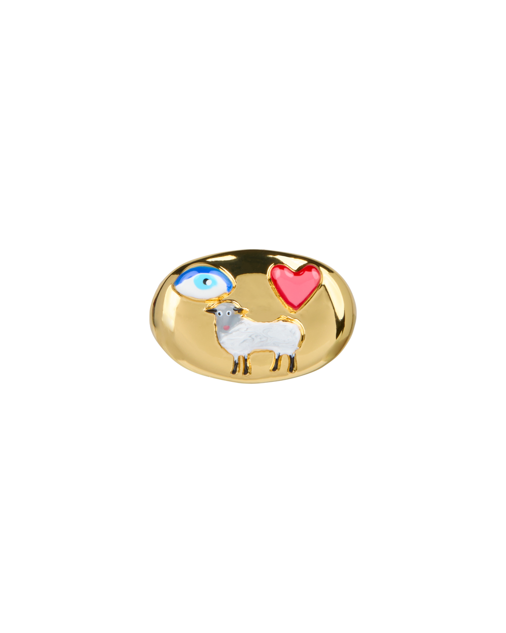 EYE LOVE EWE Ring