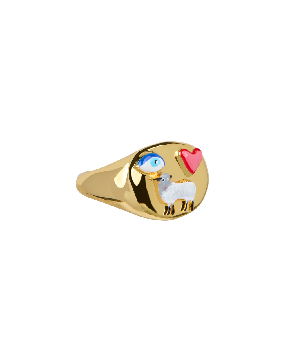 EYE LOVE EWE Ring