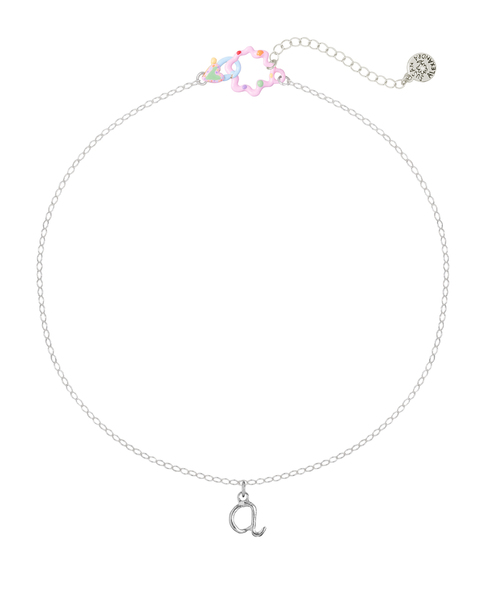 *Make Your Own* Slim Curtsy Letters Necklace