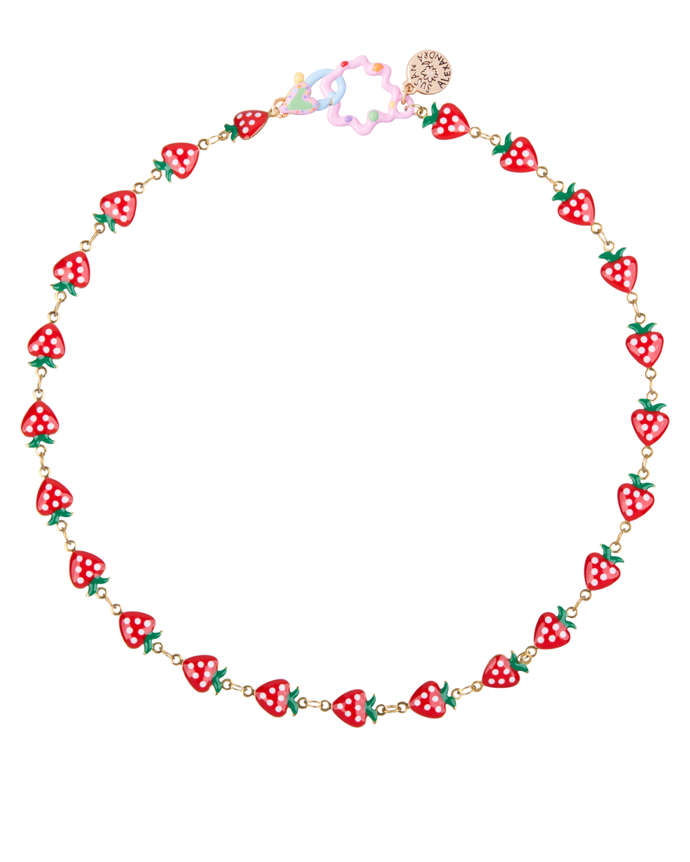 Strawberry Moon Necklace