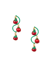 Load image into Gallery viewer, Tomato Vine Earrings