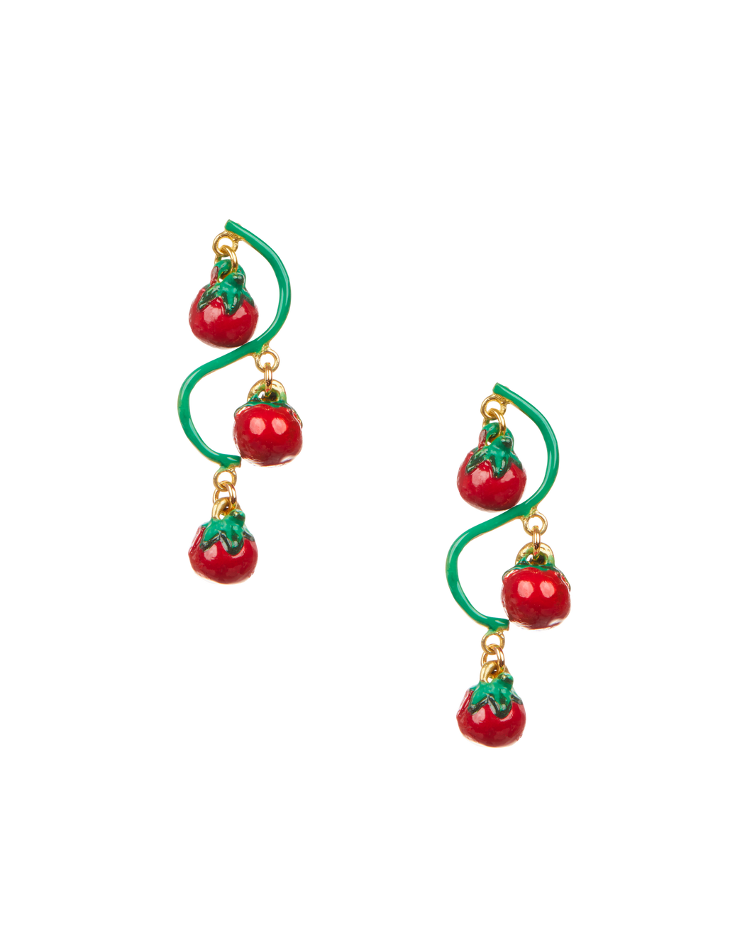 Tomato Vine Earrings