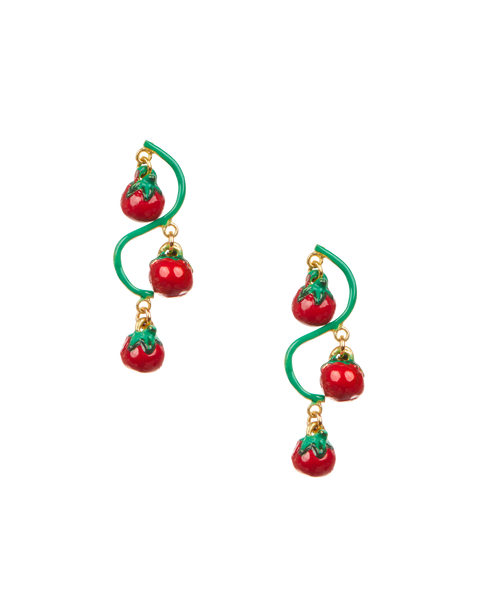 Tomato Vine Earrings