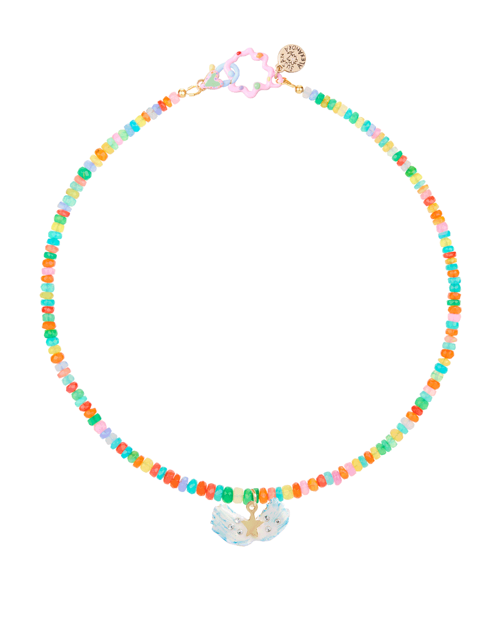*Make Your Own* Opal Zodiac Necklace