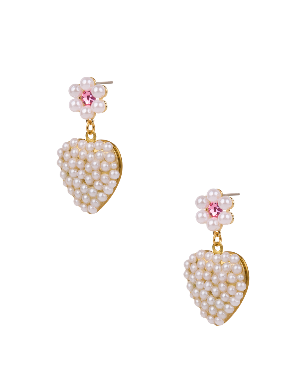 Frost Heart Earrings