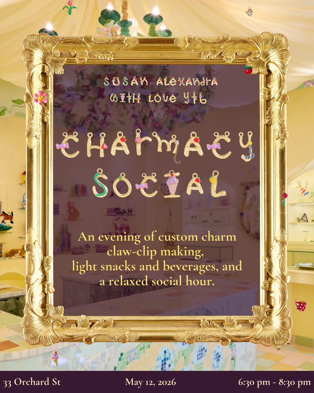 With Love, YTB x Susan Alexandra Clip & Charm Social!