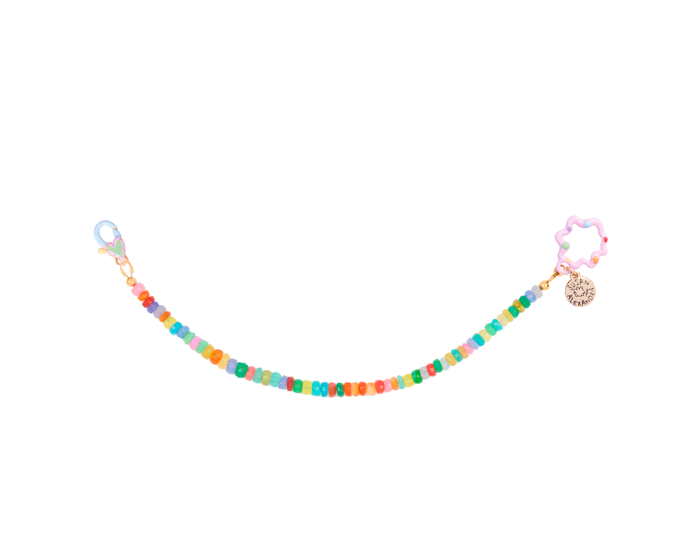 Tiny Joys Bracelet on Jelly Opal Chain