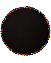 Load image into Gallery viewer, Memphis Beaded Round Tablecloth