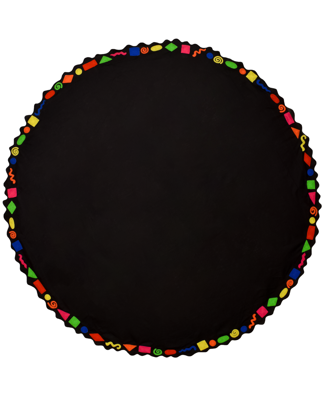 Memphis Beaded Round Tablecloth