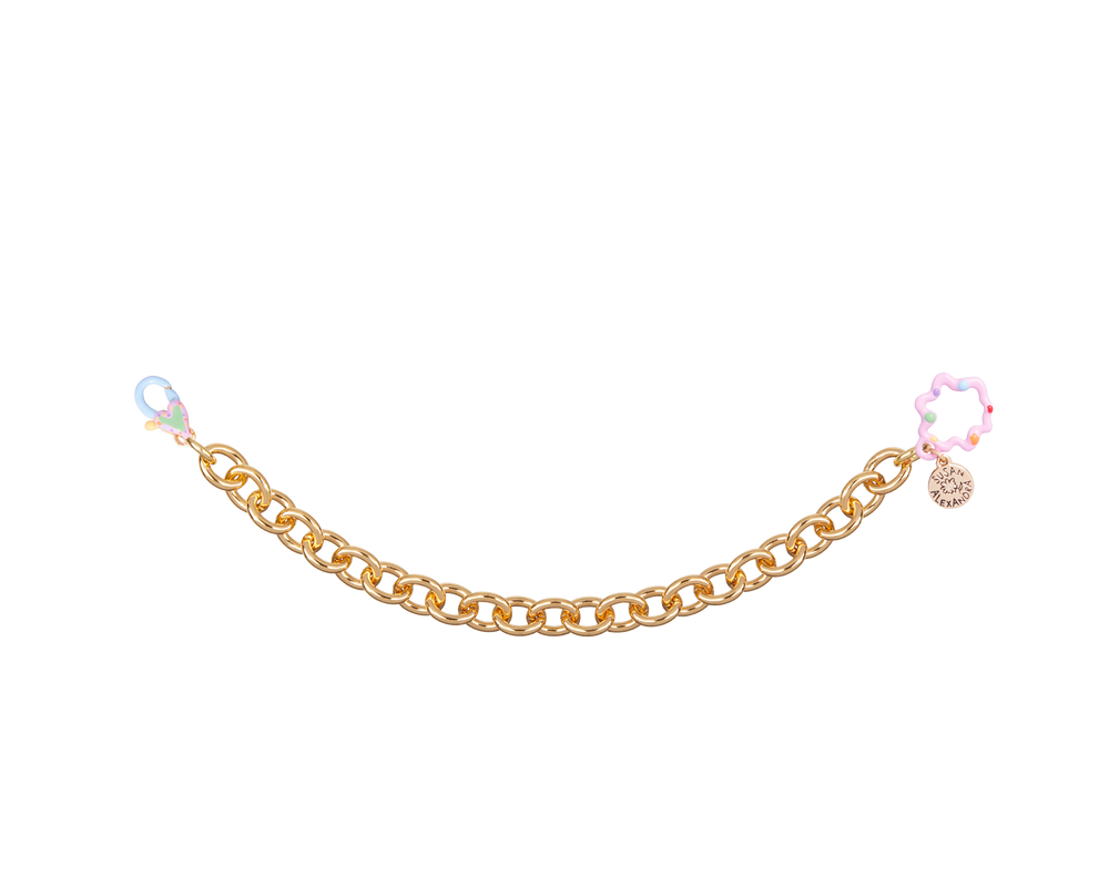 Tiny Joys Bracelet on Chunky Chain