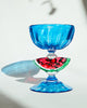 Queen of Fruit Coupe Glasses
