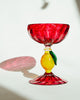 Queen of Fruit Coupe Glasses