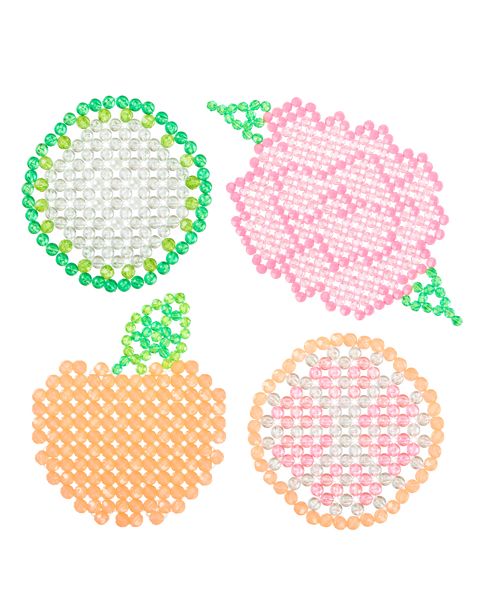 Beady Botanical Coasters
