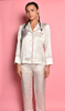 Vari White Bloom Pajama Set