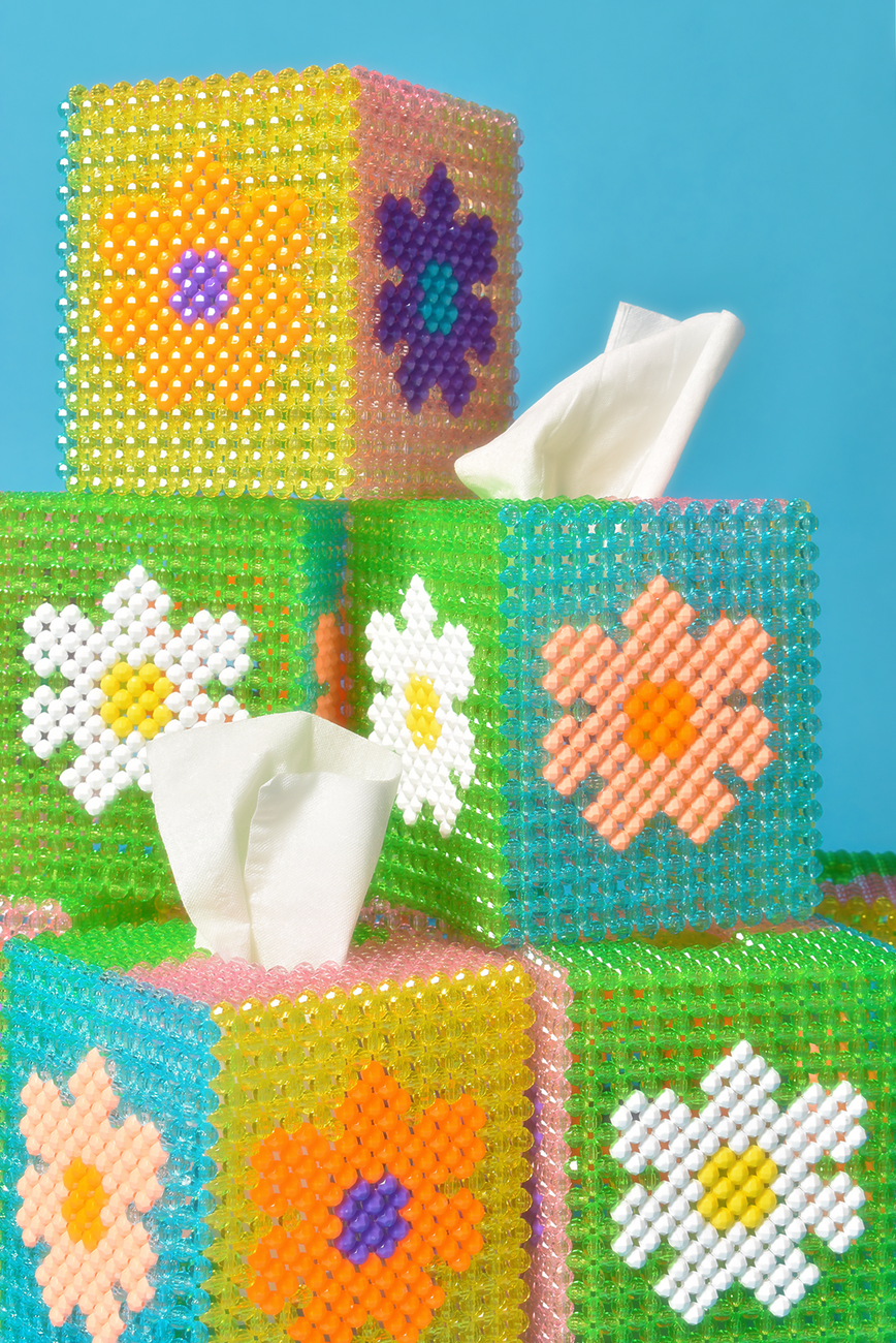 Daisy Tissue Box