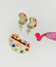 Load image into Gallery viewer, Paint Palette Earrings