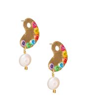 Load image into Gallery viewer, Paint Palette Earrings