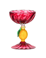 Load image into Gallery viewer, Queen of Fruit Coupe Glasses