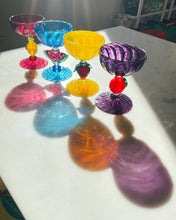 Load image into Gallery viewer, Queen of Fruit Coupe Glasses