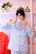 Load image into Gallery viewer, Vari Sky Blue Pajama Set