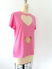Sarah Aphrodite Double Heart Cut-Out Tee