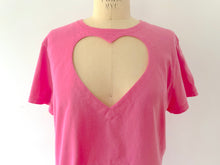 Load image into Gallery viewer, Sarah Aphrodite Double Heart Cut-Out Tee