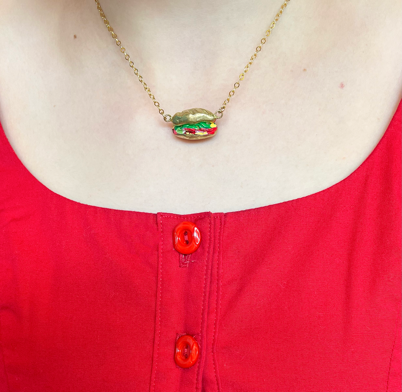 *Make Your Own* Comfort Food Necklace