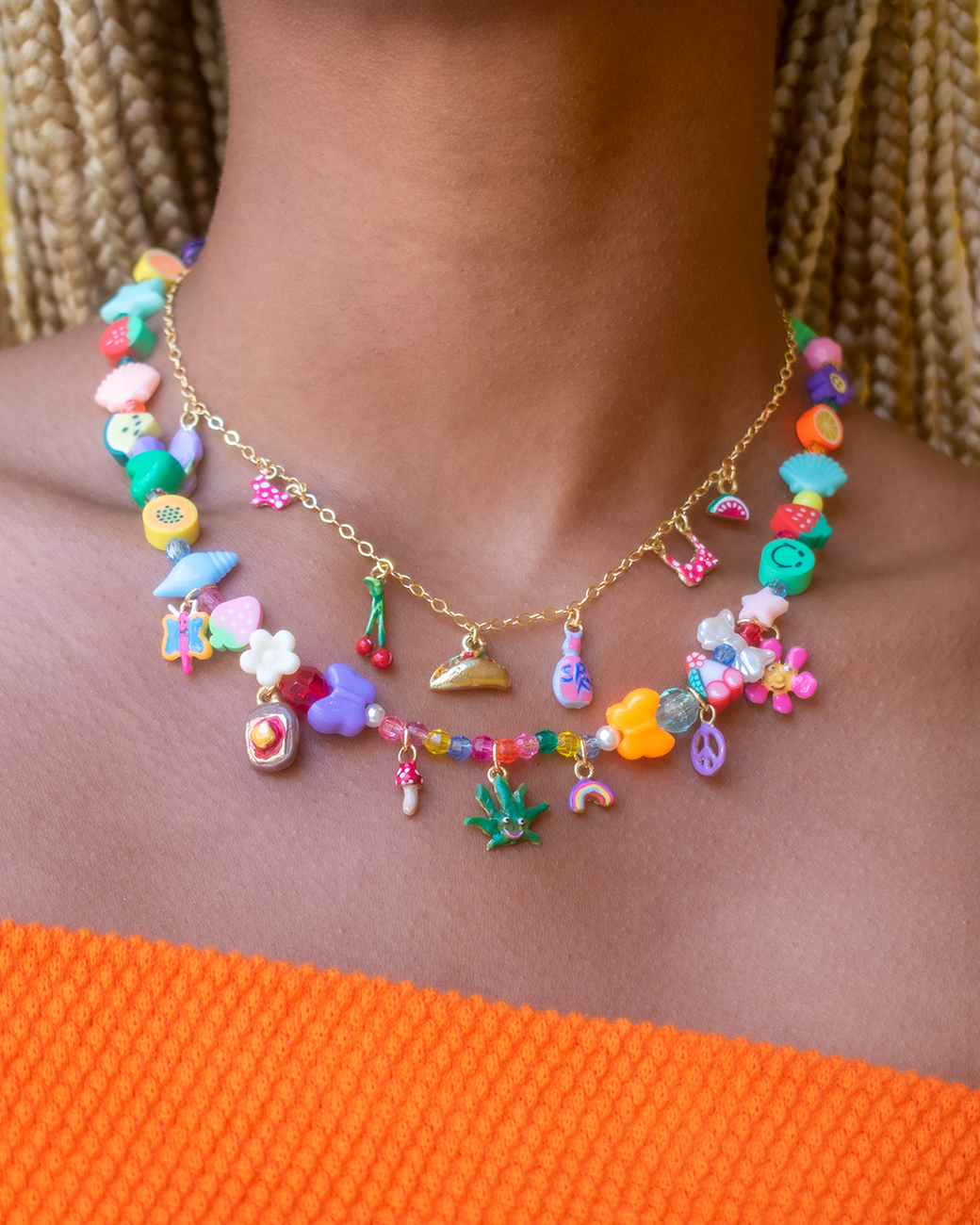 Tiny Joys Necklace . Layering Everyday Jewelry . Find Joy in the Little  Things 