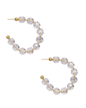 Load image into Gallery viewer, Zodiac Birthstone Hoops
