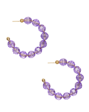 Load image into Gallery viewer, Zodiac Birthstone Hoops