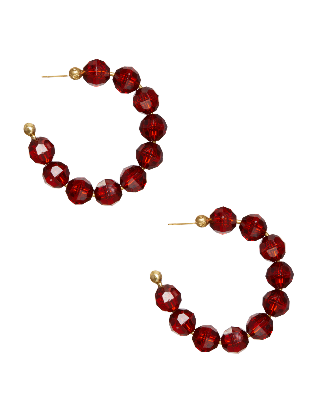 Zodiac Birthstone Hoops