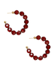Zodiac Birthstone Hoops
