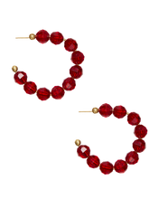 Load image into Gallery viewer, Zodiac Birthstone Hoops