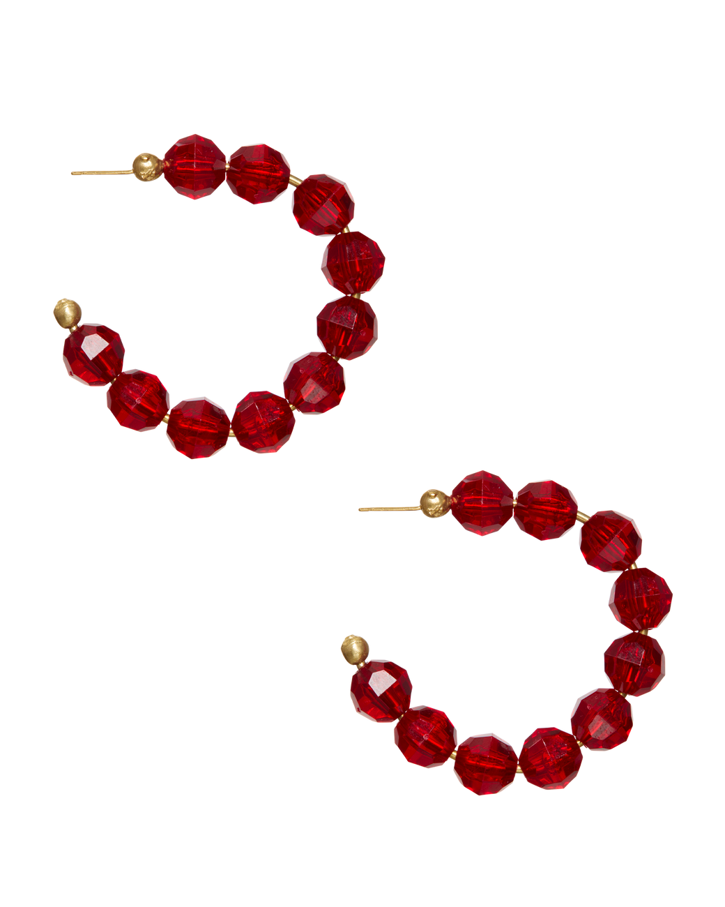 Zodiac Birthstone Hoops