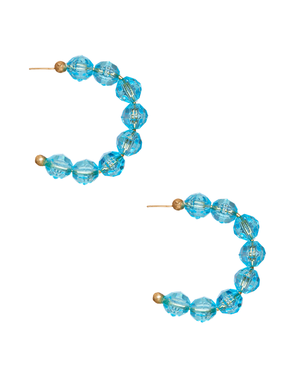 Zodiac Birthstone Hoops