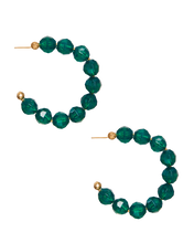 Load image into Gallery viewer, Zodiac Birthstone Hoops