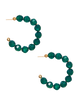 Zodiac Birthstone Hoops