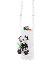 Load image into Gallery viewer, Glitter Critter Lighter Case with Strap