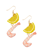 Load image into Gallery viewer, Shrimp Cocktail Earrings