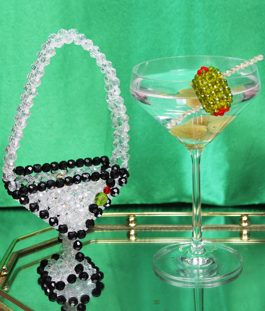 Olive Pick Barrette