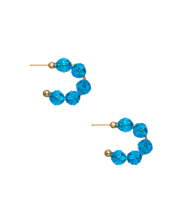 Load image into Gallery viewer, Zodiac Birthstone Hoops
