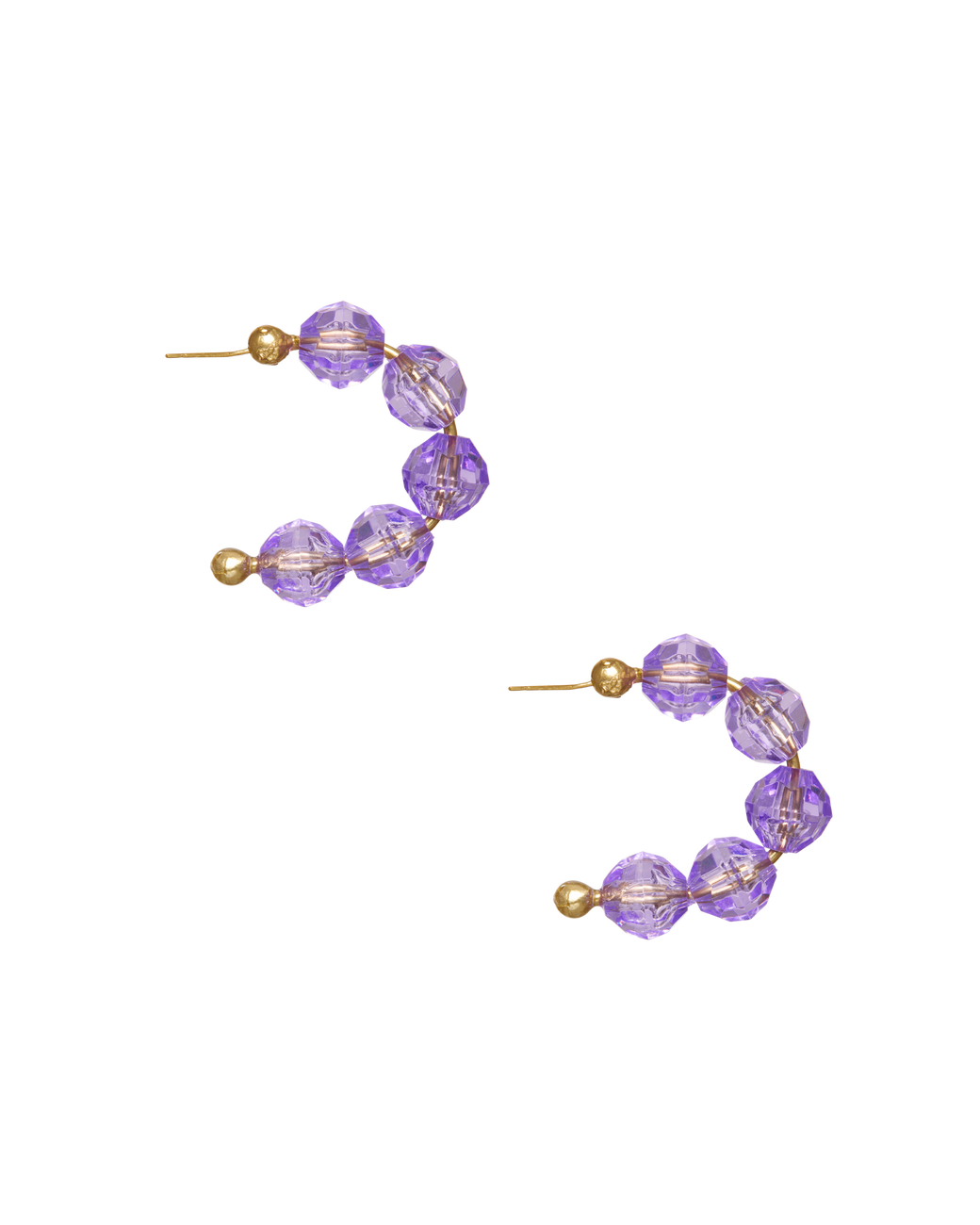 Zodiac Birthstone Hoops