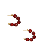 Load image into Gallery viewer, Zodiac Birthstone Hoops