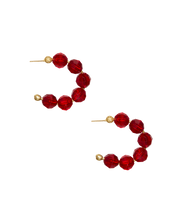 Load image into Gallery viewer, Zodiac Birthstone Hoops
