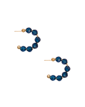Load image into Gallery viewer, Zodiac Birthstone Hoops